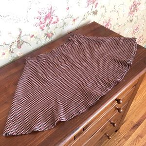 American Apparel houndstooth skirt